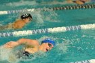 Swimming vs Bentley  Wheaton College Swimming & Diving vs Bentley College. - Photo by Keith Nordstrom : Wheaton, Swimming & Diving